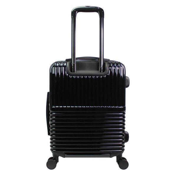 World Traveler Dejuno Tonal 20-Inch Carry-On Polycarbonate Luggage - Onyx - Picture 5 of 8